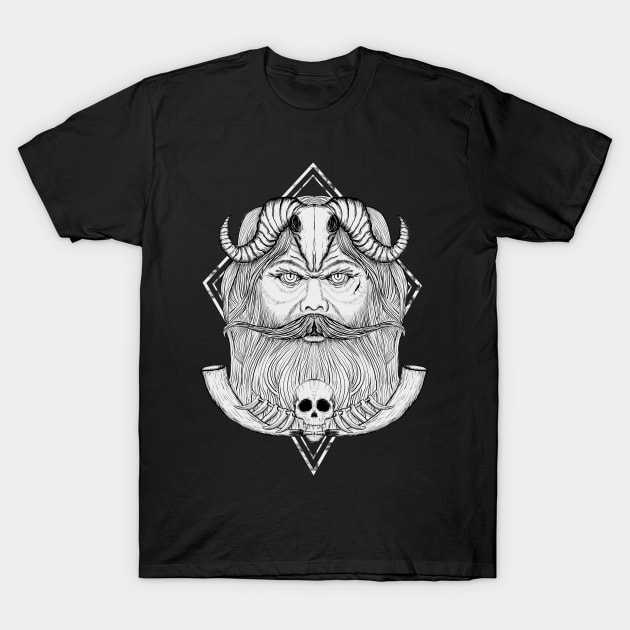 The King Old Man T-Shirt by Krib_creative